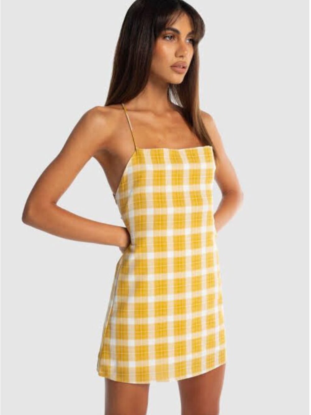 Jagger & Stone (JGR & STN) Selma Mini Dress | Yellow | US 6